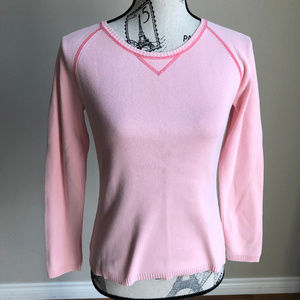 Ann Taylor Loft knit sweatshirt style sweater S